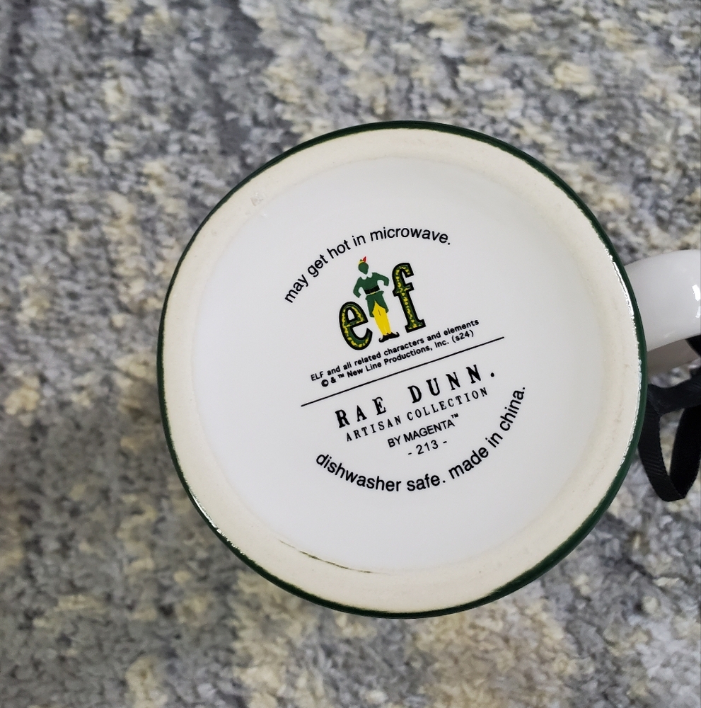 NWT ELF WORLDS BEST CUP OF COFFEE Mug - Picture 3 of 4